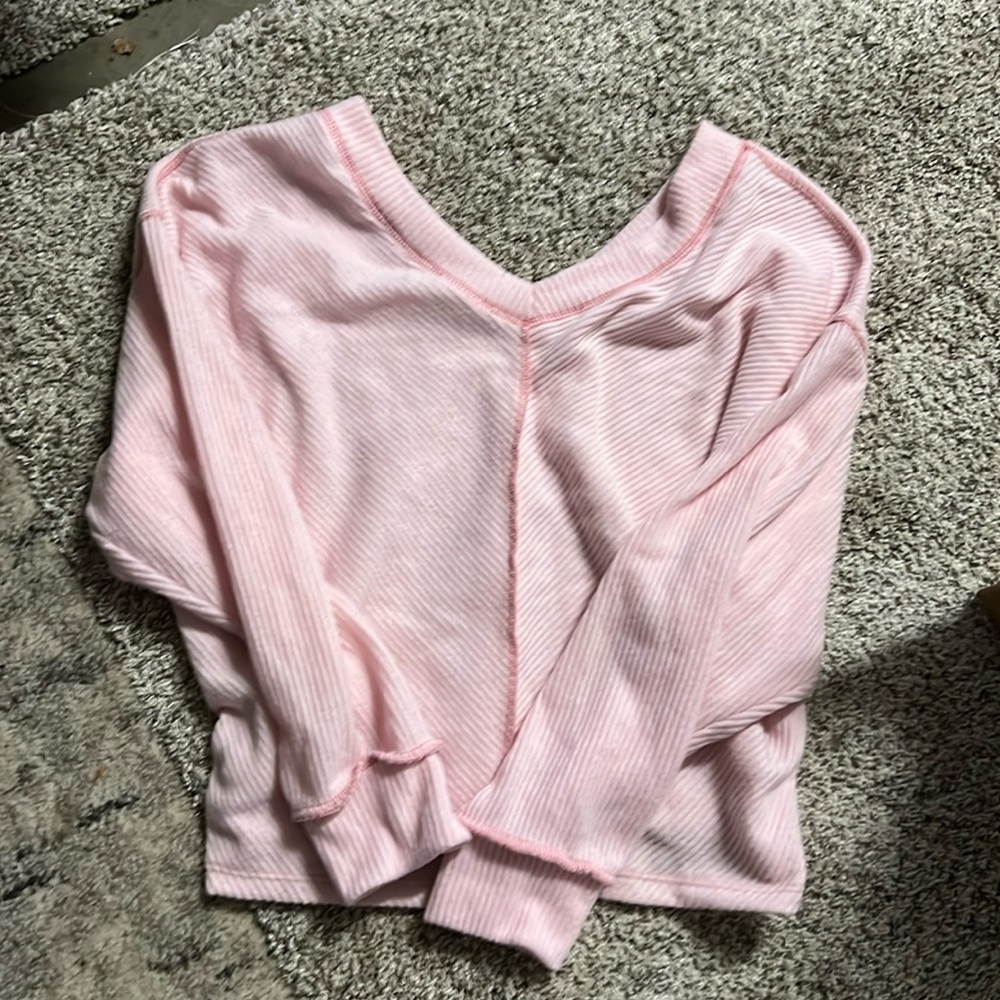 Pink sweater